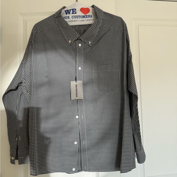 SALE Authentic Balenciaga button down shirt - Picture 1 of 5